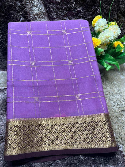 Pure Mysore Silk Saree.