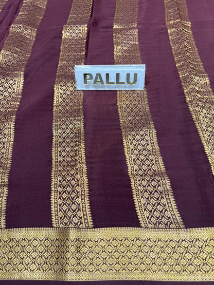 Pure Mysore Silk Saree.