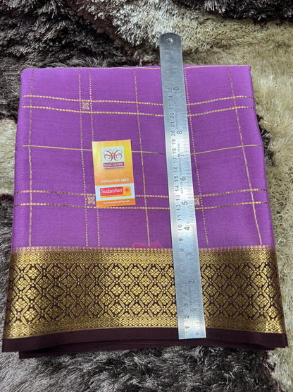 Pure Mysore Silk Saree.