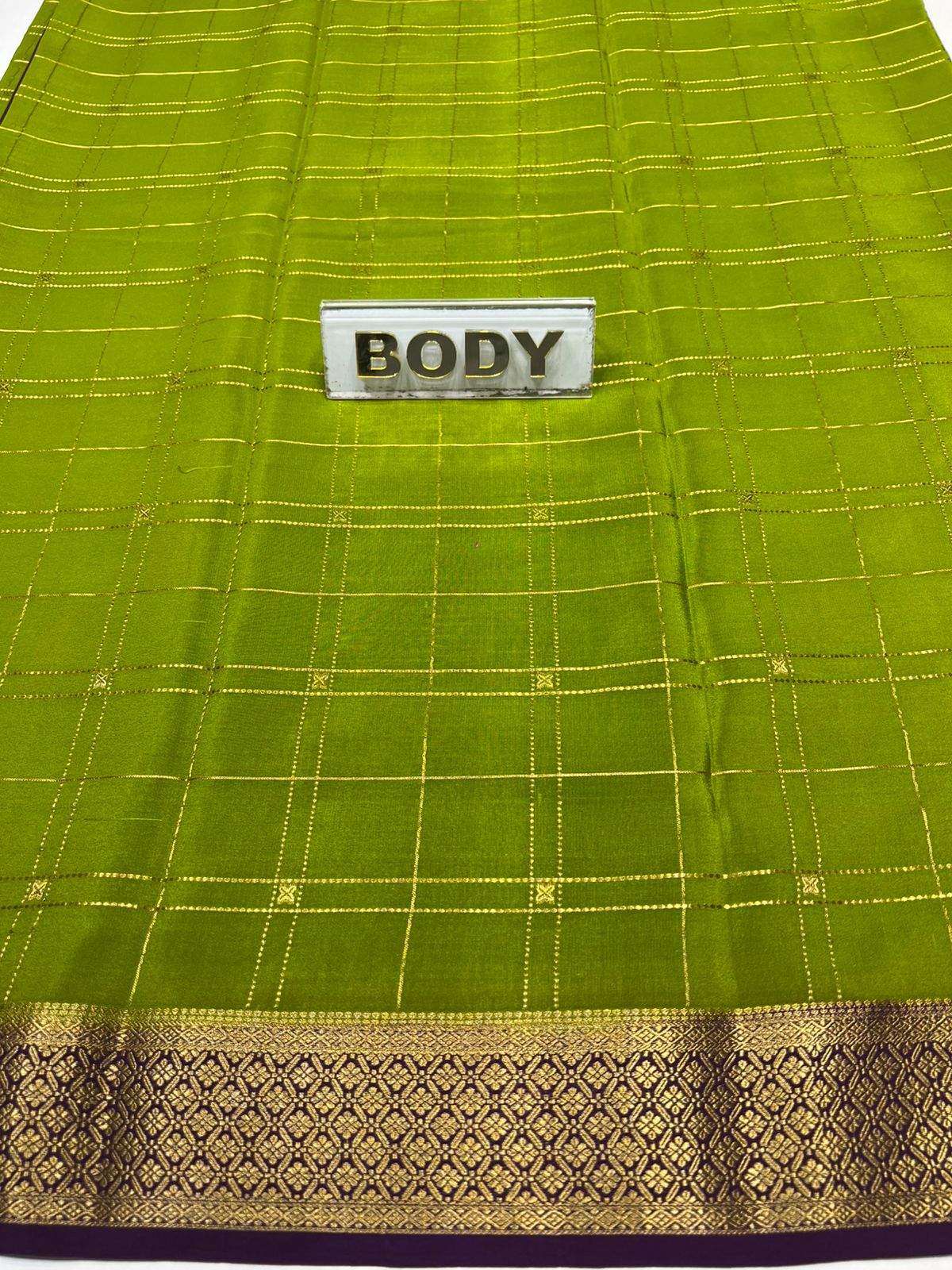 Pure Mysore Silk Saree.