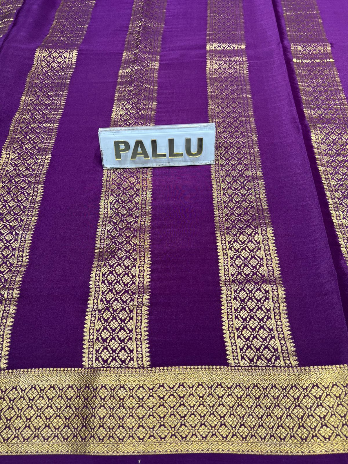 Pure Mysore Silk Saree.