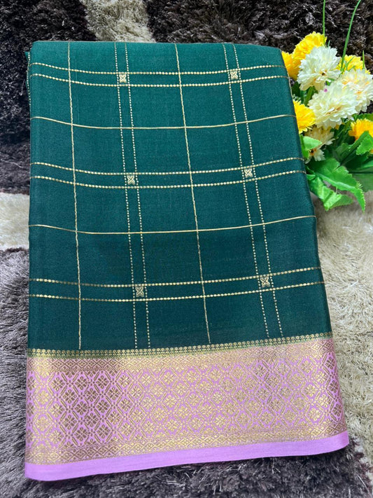 Pure Mysore Silk Saree.