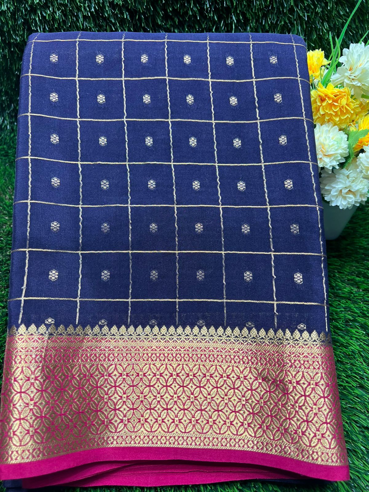 Pure Mysore Silk Saree.