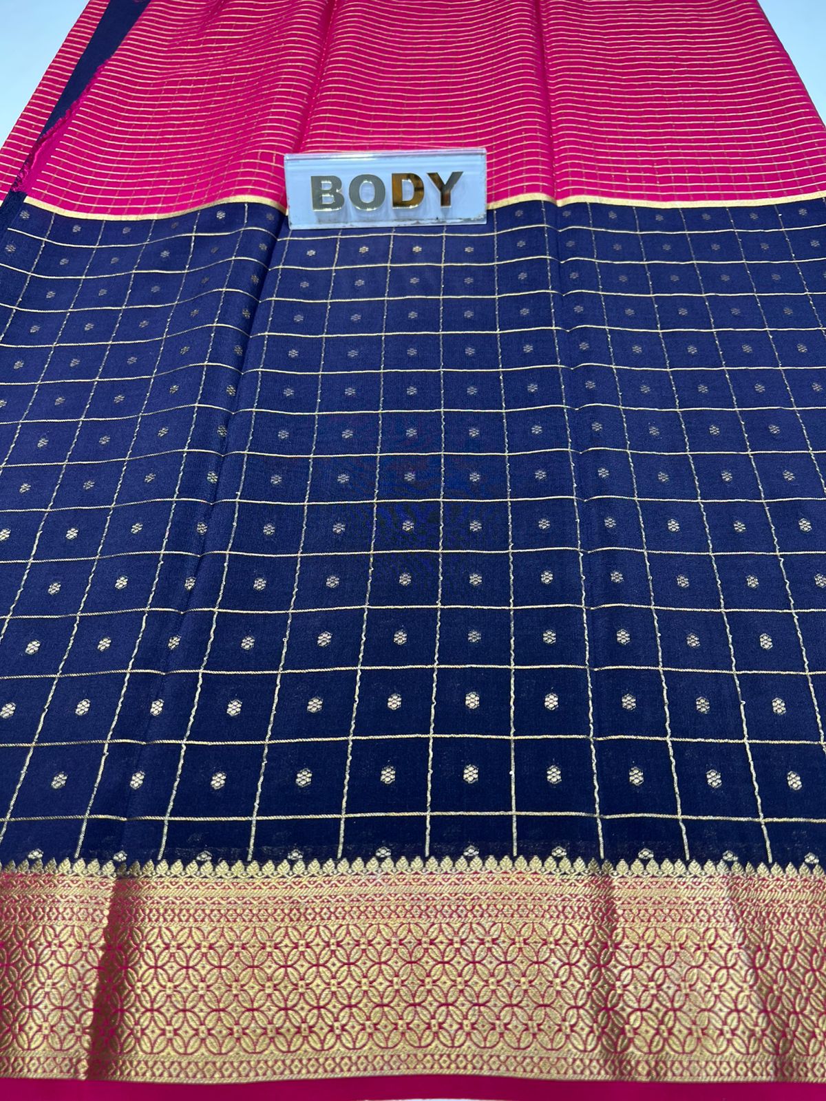 Pure Mysore Silk Saree.