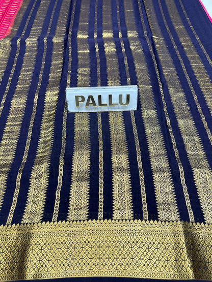 Pure Mysore Silk Saree.