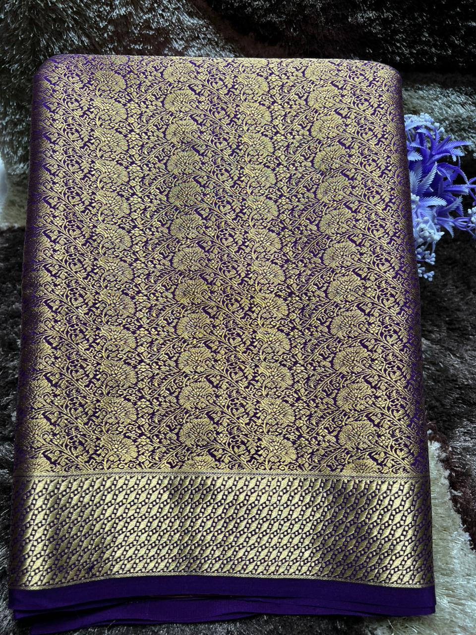 Pure Mysore Silk Saree.