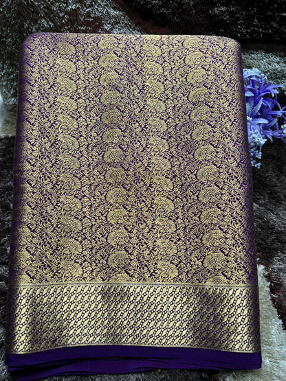 Pure Mysore Silk Saree.
