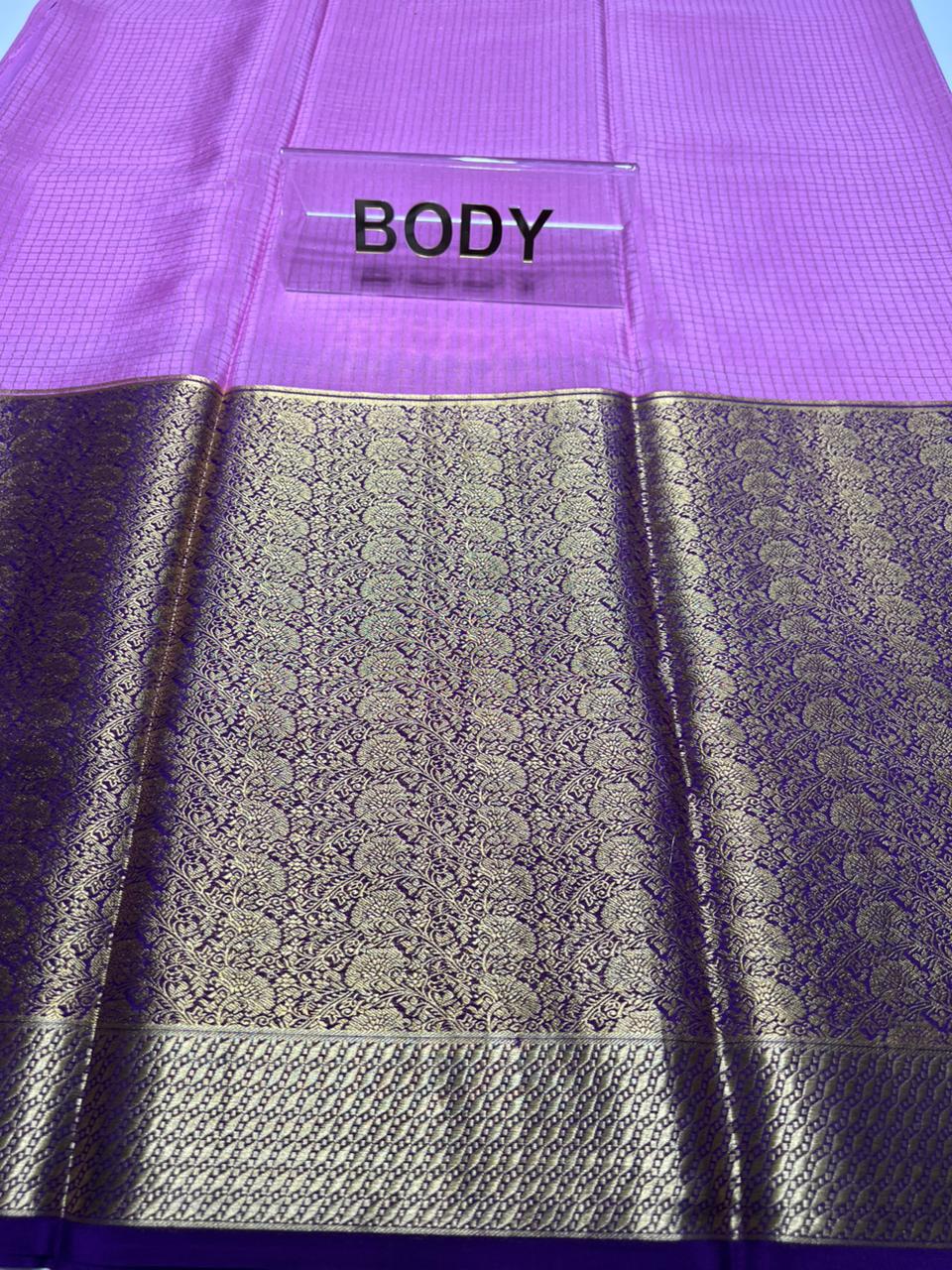 Pure Mysore Silk Saree.