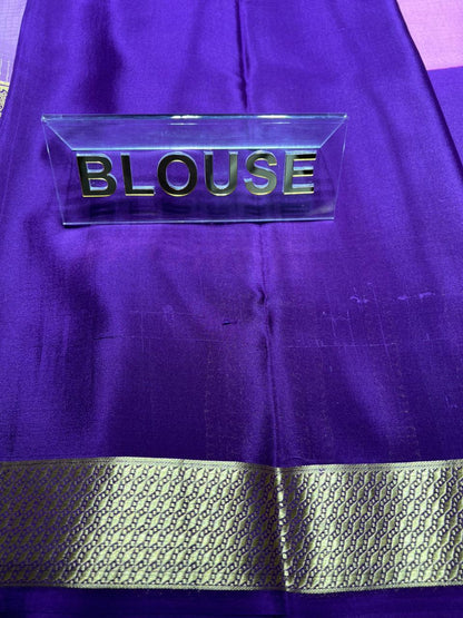 Pure Mysore Silk Saree.