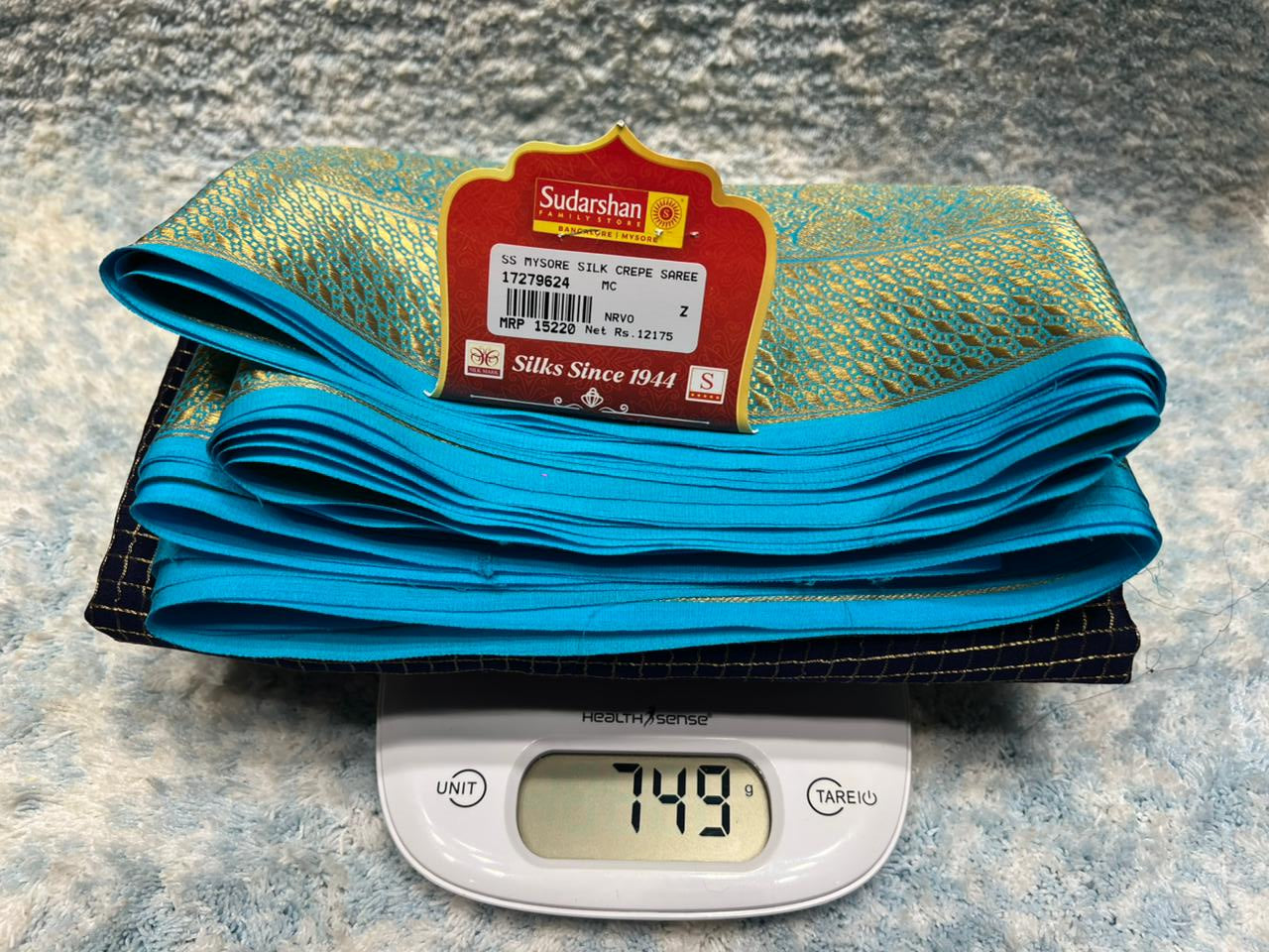 Pure Mysore Silk Saree.