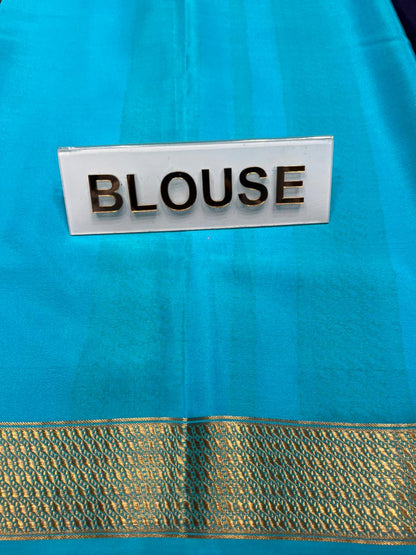 Pure Mysore Silk Saree.