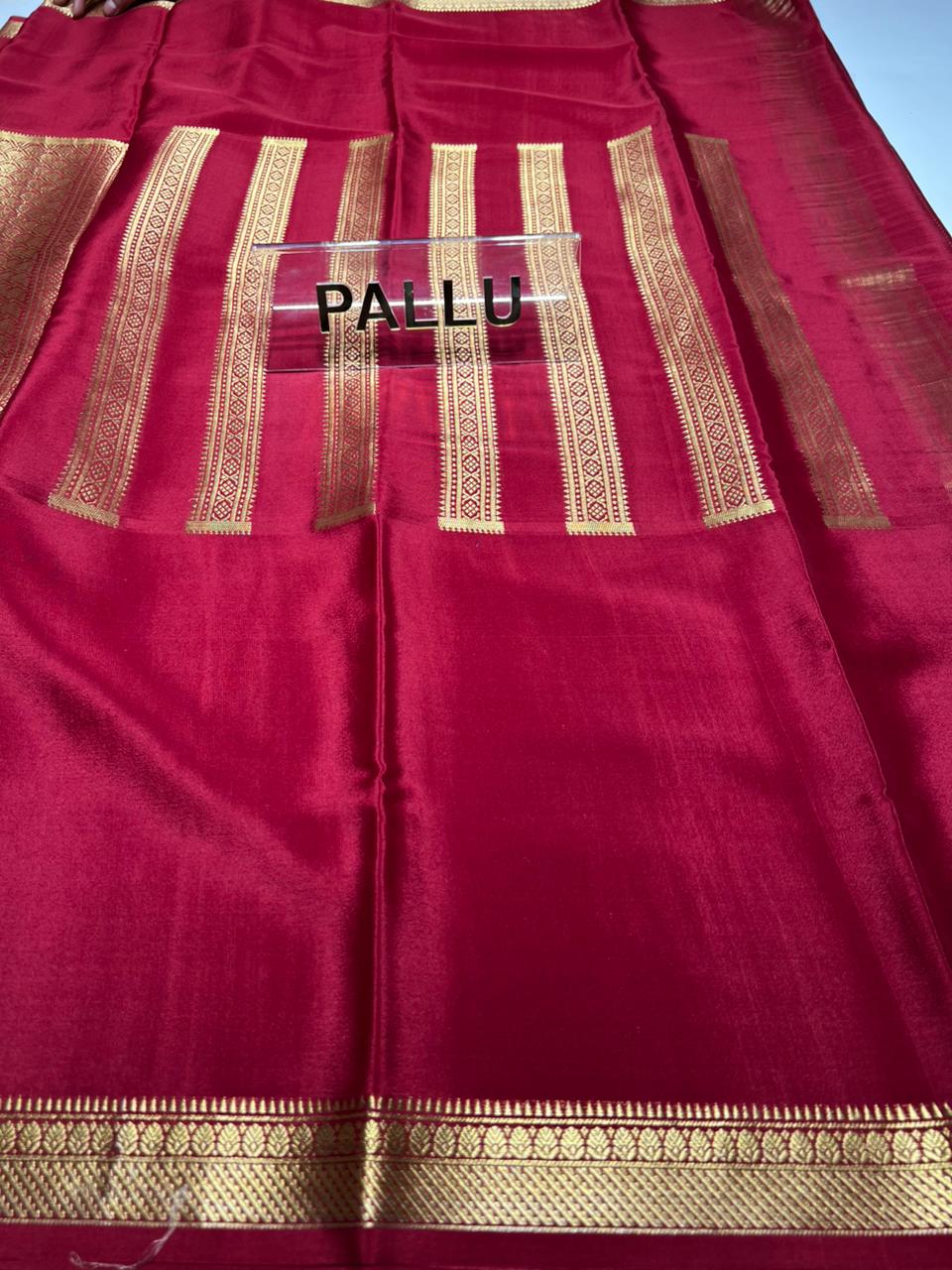 Pure Mysore Silk Saree.