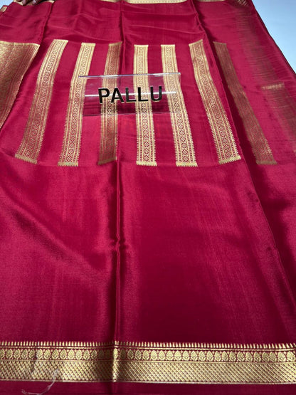 Pure Mysore Silk Saree.