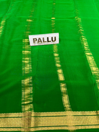 Pure Mysore Silk Saree.