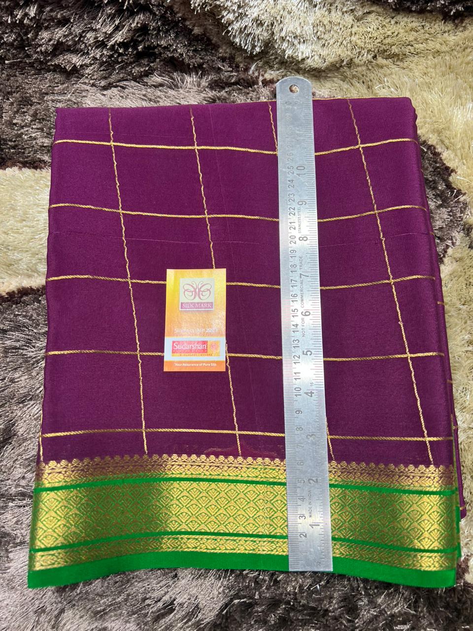 Pure Mysore Silk Saree.