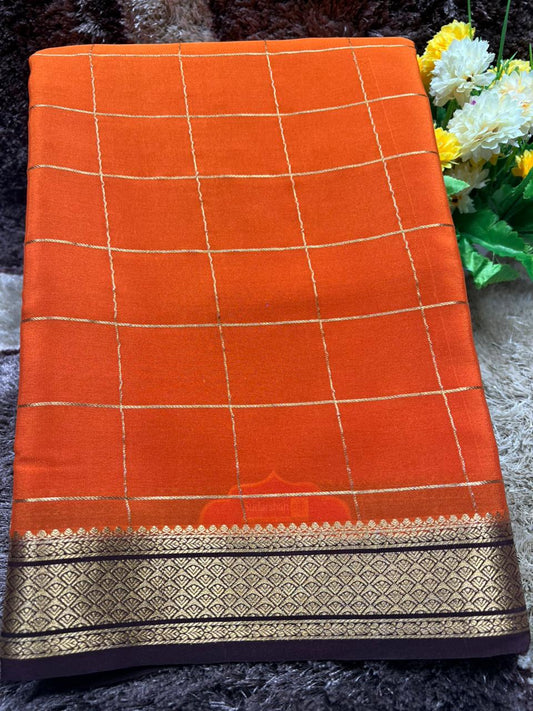 Pure Mysore Silk Saree.