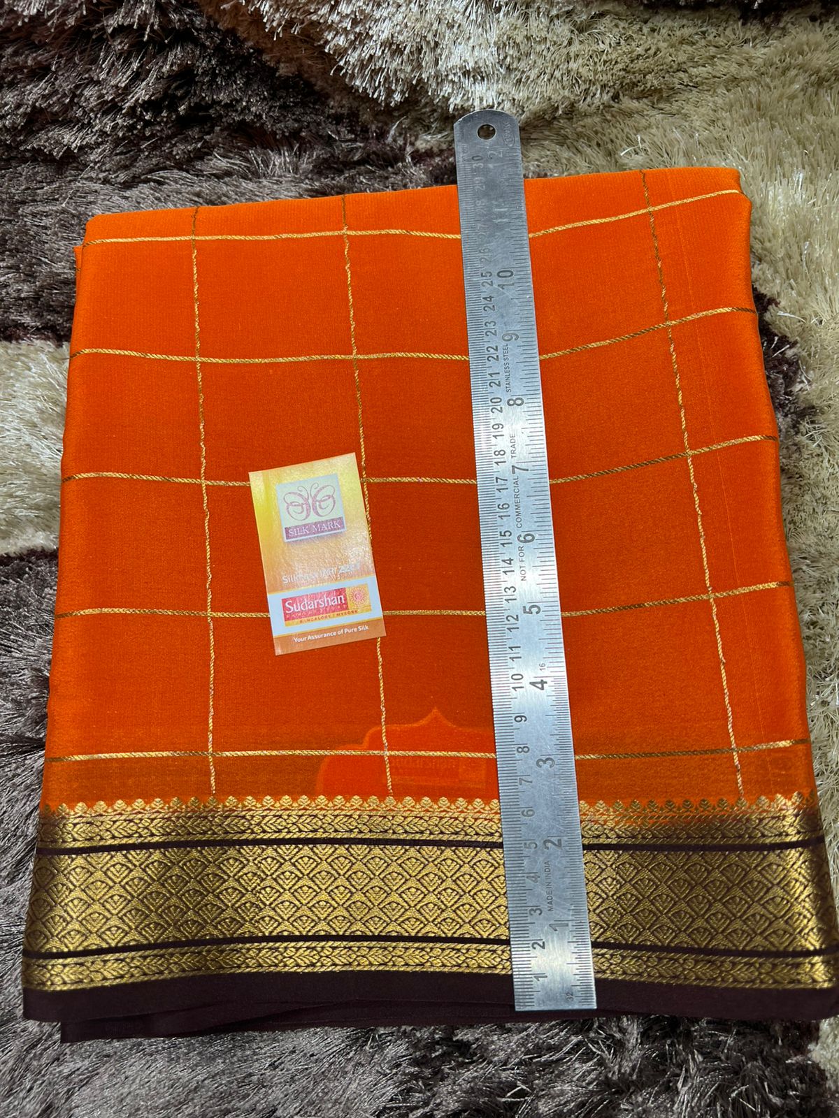 Pure Mysore Silk Saree.