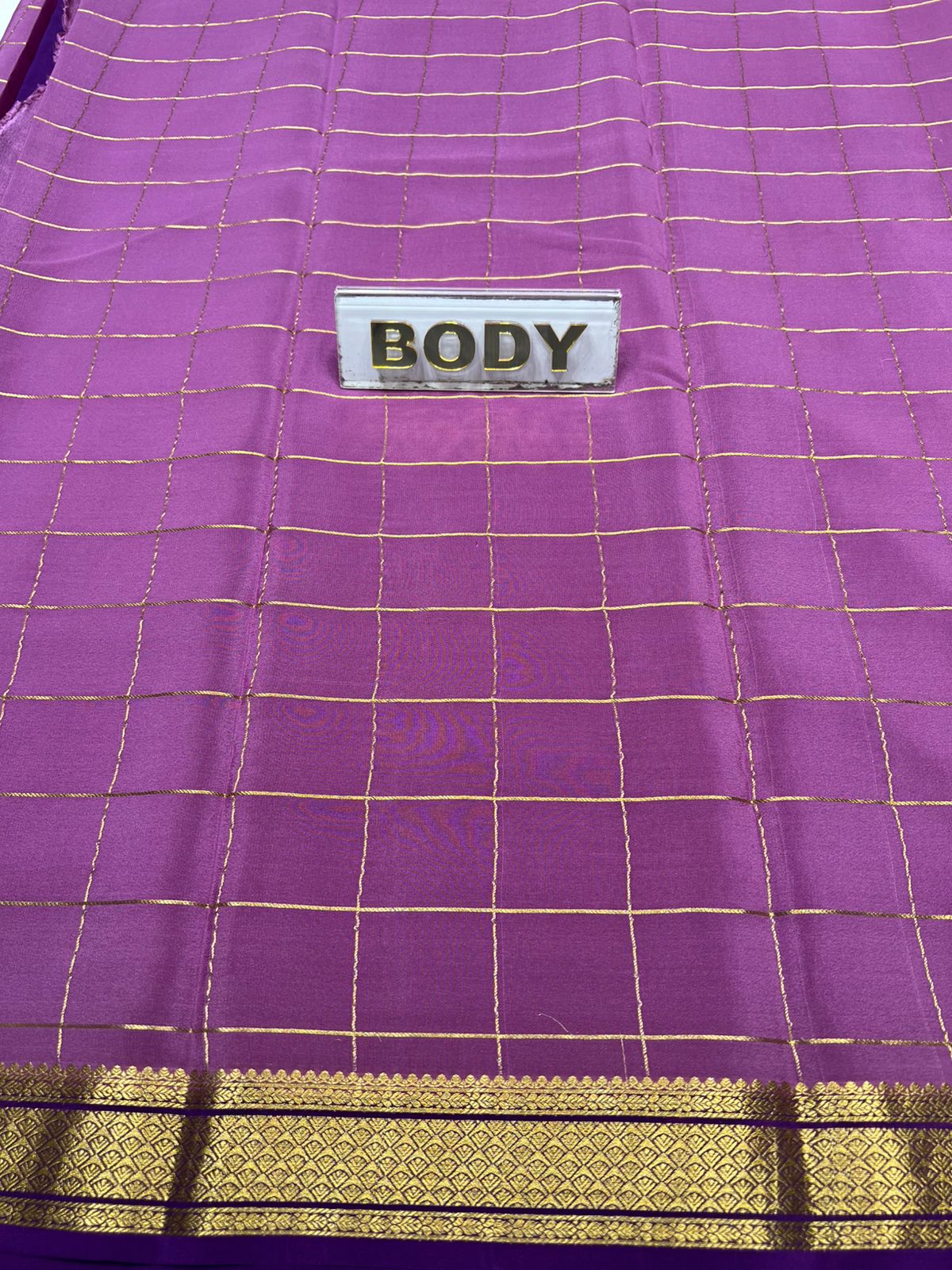 Pure Mysore Silk Saree.