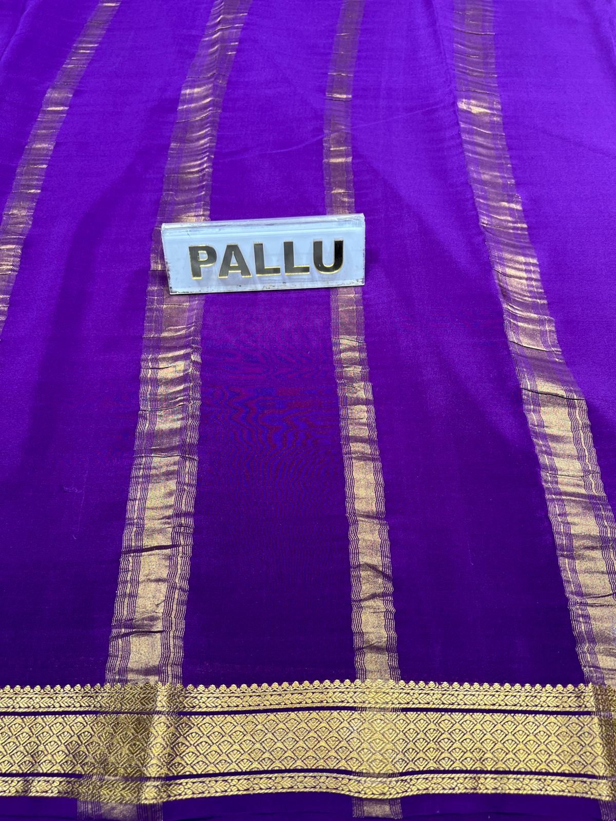 Pure Mysore Silk Saree.