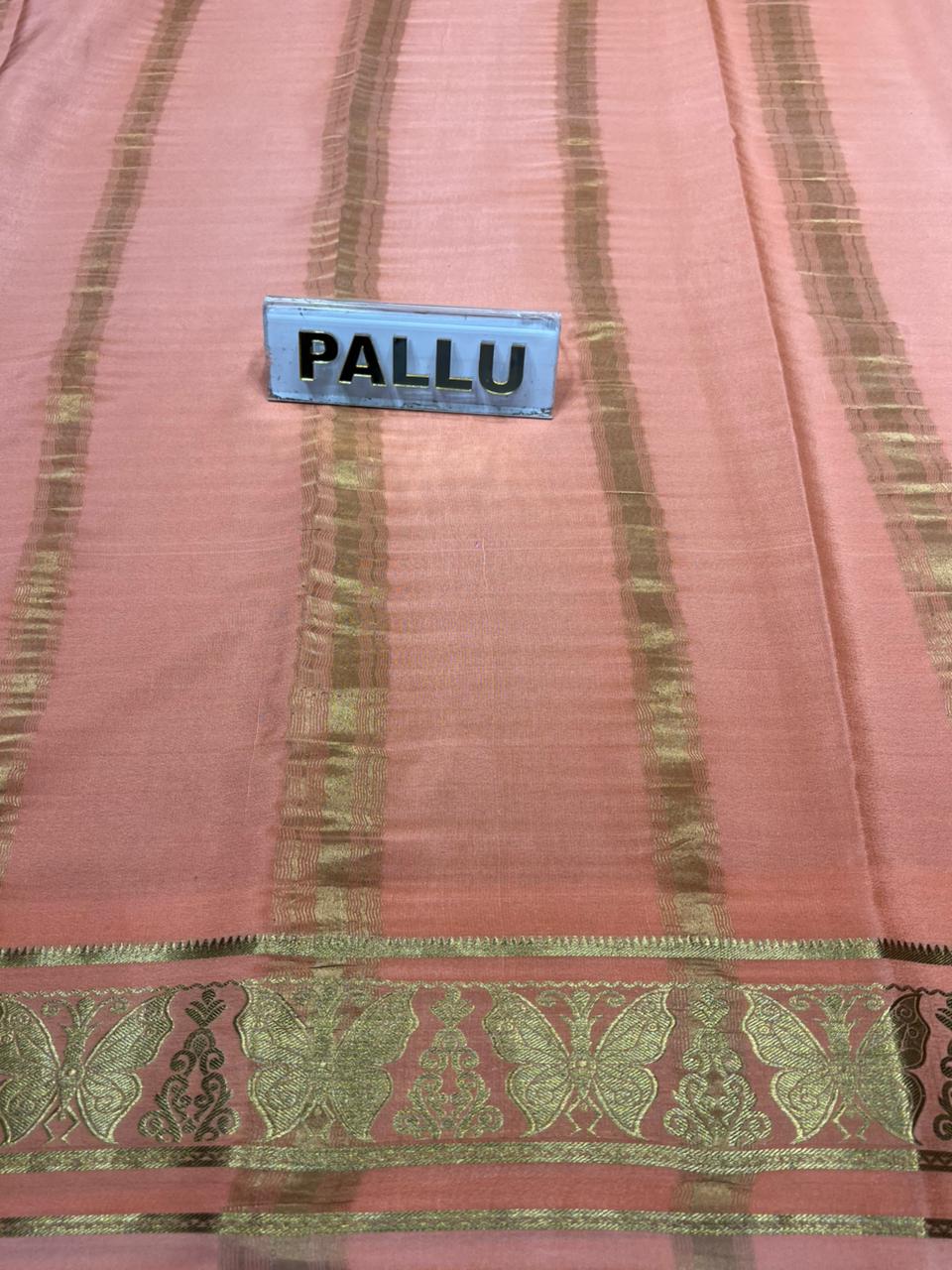 Pure Mysore Silk Saree.