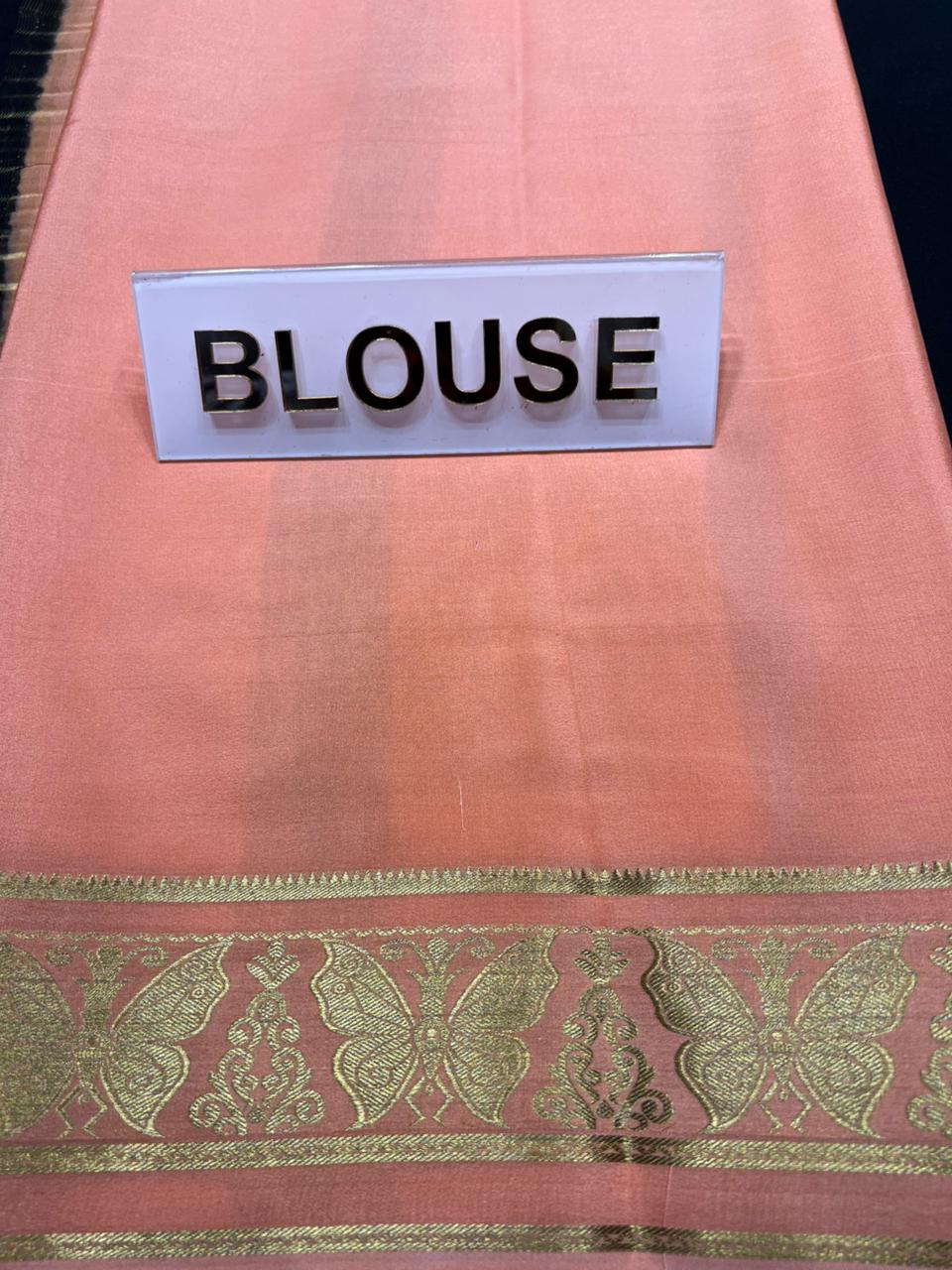 Pure Mysore Silk Saree.