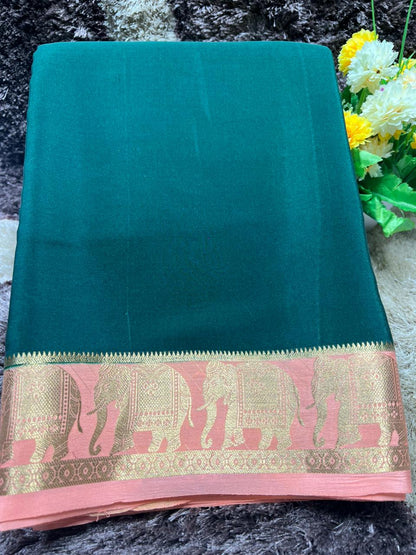 Pure Mysore Silk Saree.