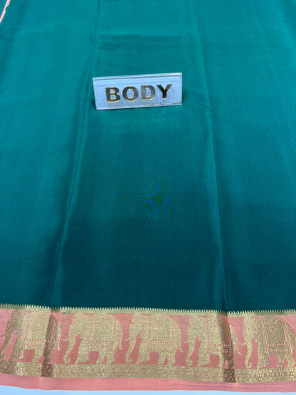 Pure Mysore Silk Saree.