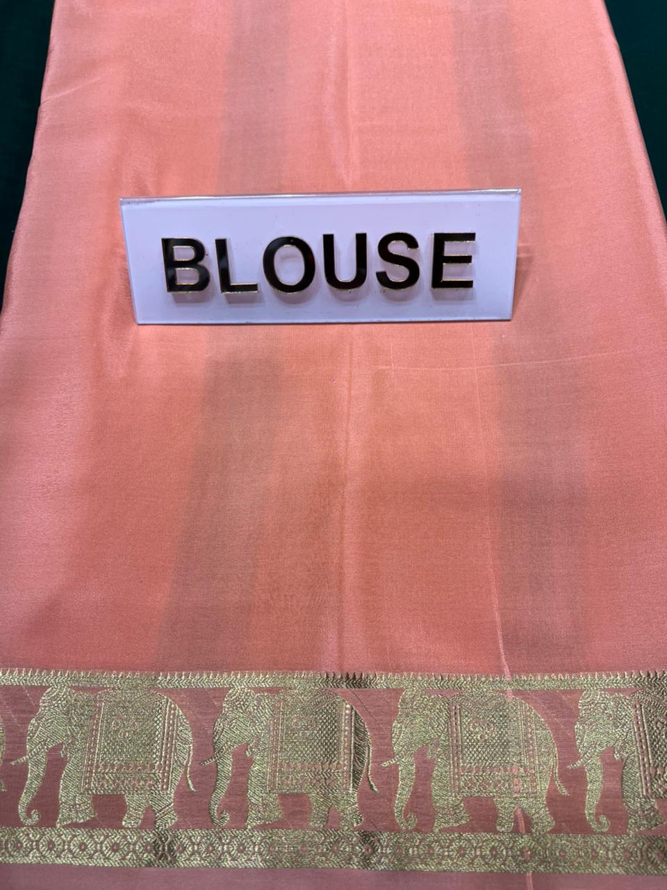 Pure Mysore Silk Saree.