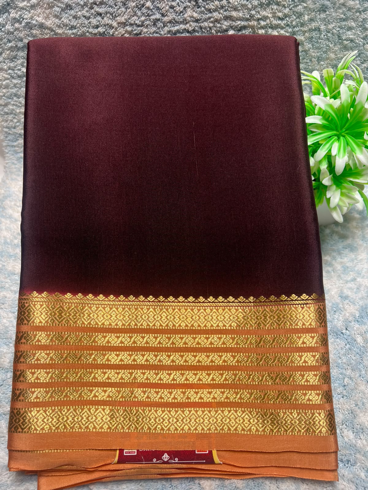 Pure Mysore Silk Saree.