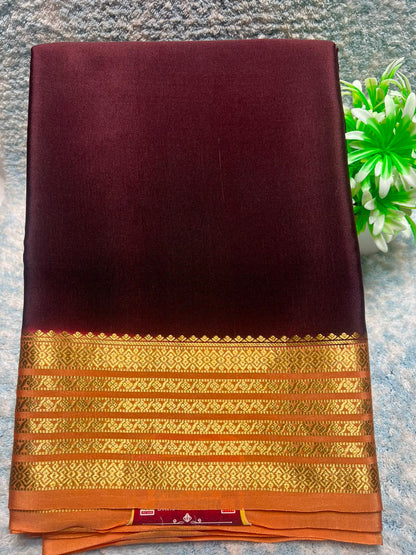Pure Mysore Silk Saree.