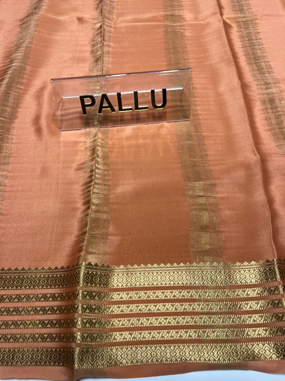 Pure Mysore Silk Saree.