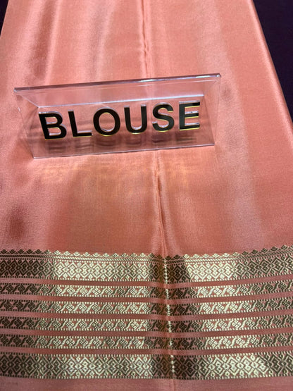 Pure Mysore Silk Saree.