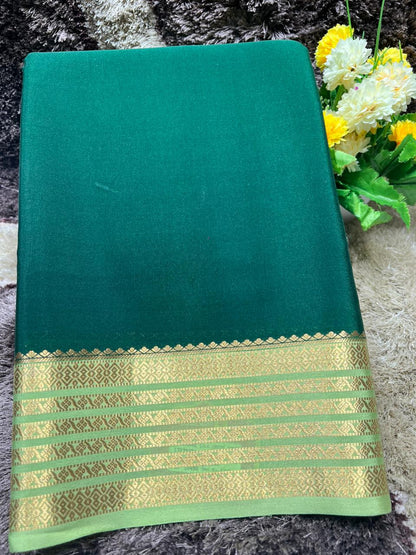 Pure Mysore Silk Saree.