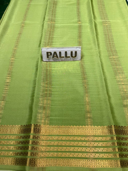 Pure Mysore Silk Saree.