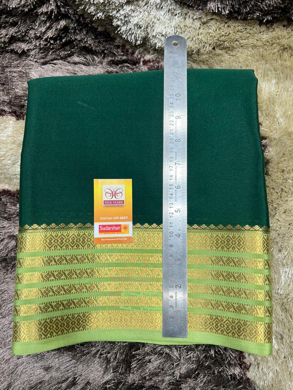 Pure Mysore Silk Saree.