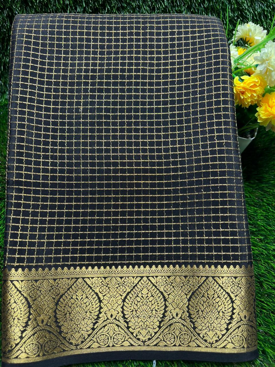 Pure Mysore Silk Saree.