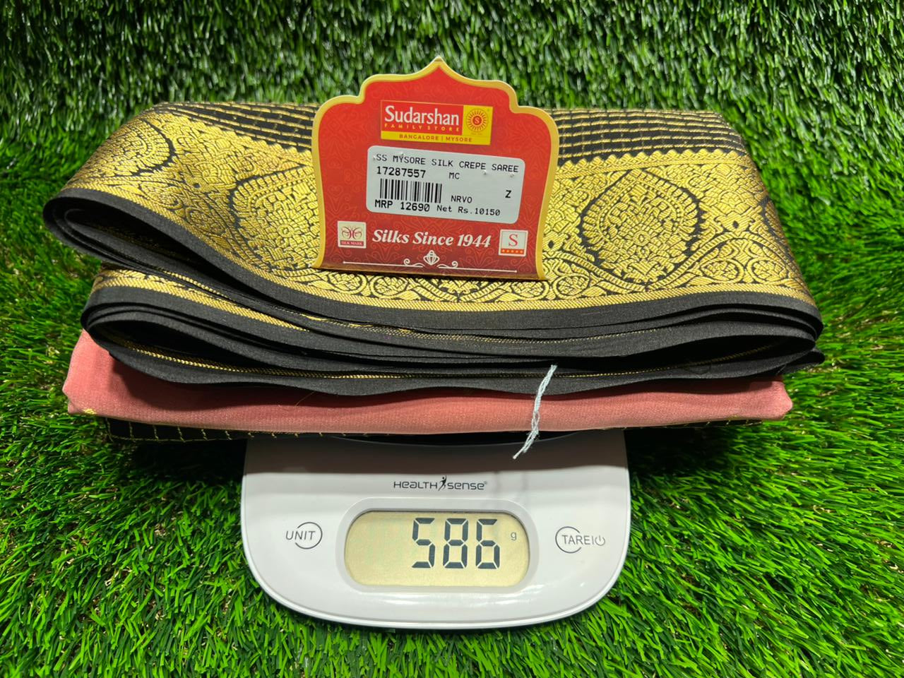 Pure Mysore Silk Saree.