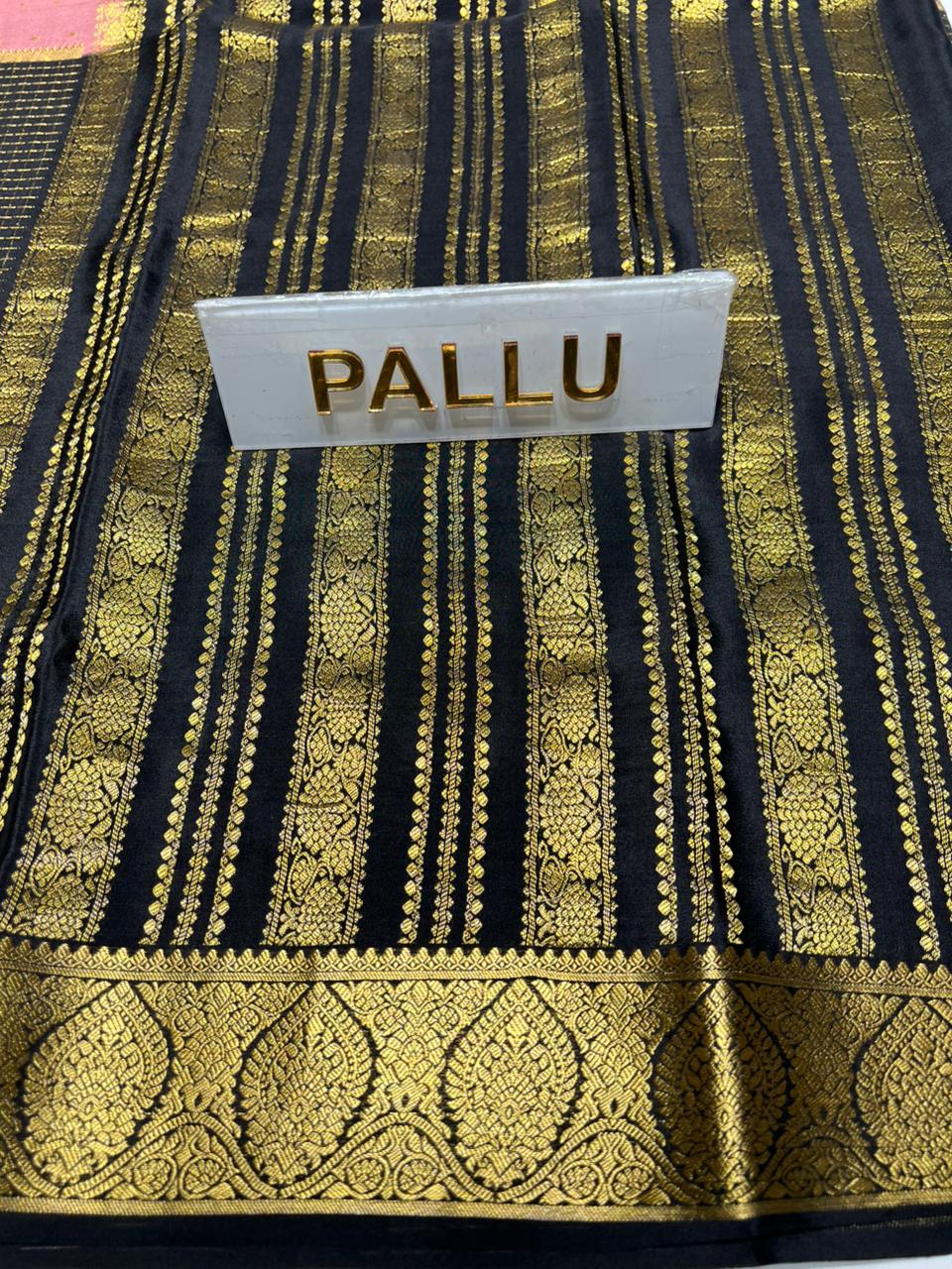 Pure Mysore Silk Saree.