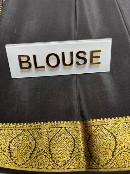 Pure Mysore Silk Saree.
