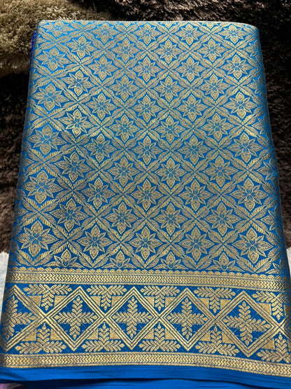 Pure Mysore Silk Saree.
