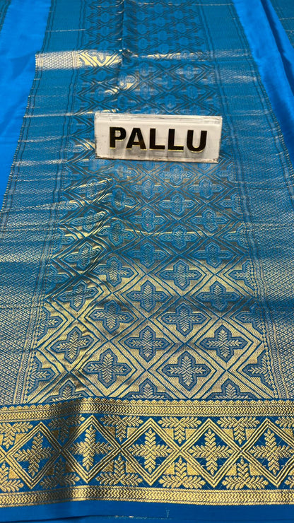 Pure Mysore Silk Saree.