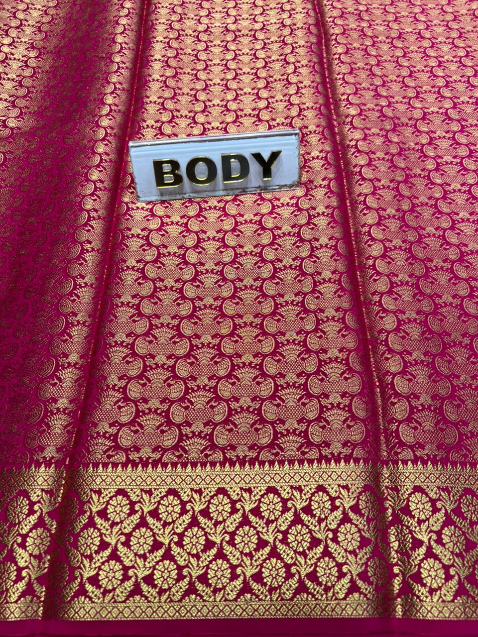 Pure Mysore Silk Saree.