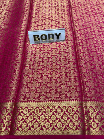 Pure Mysore Silk Saree.