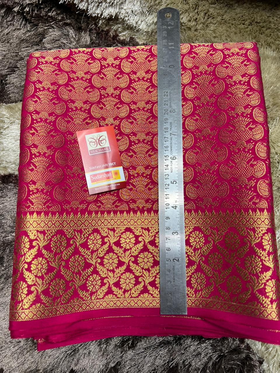 Pure Mysore Silk Saree.