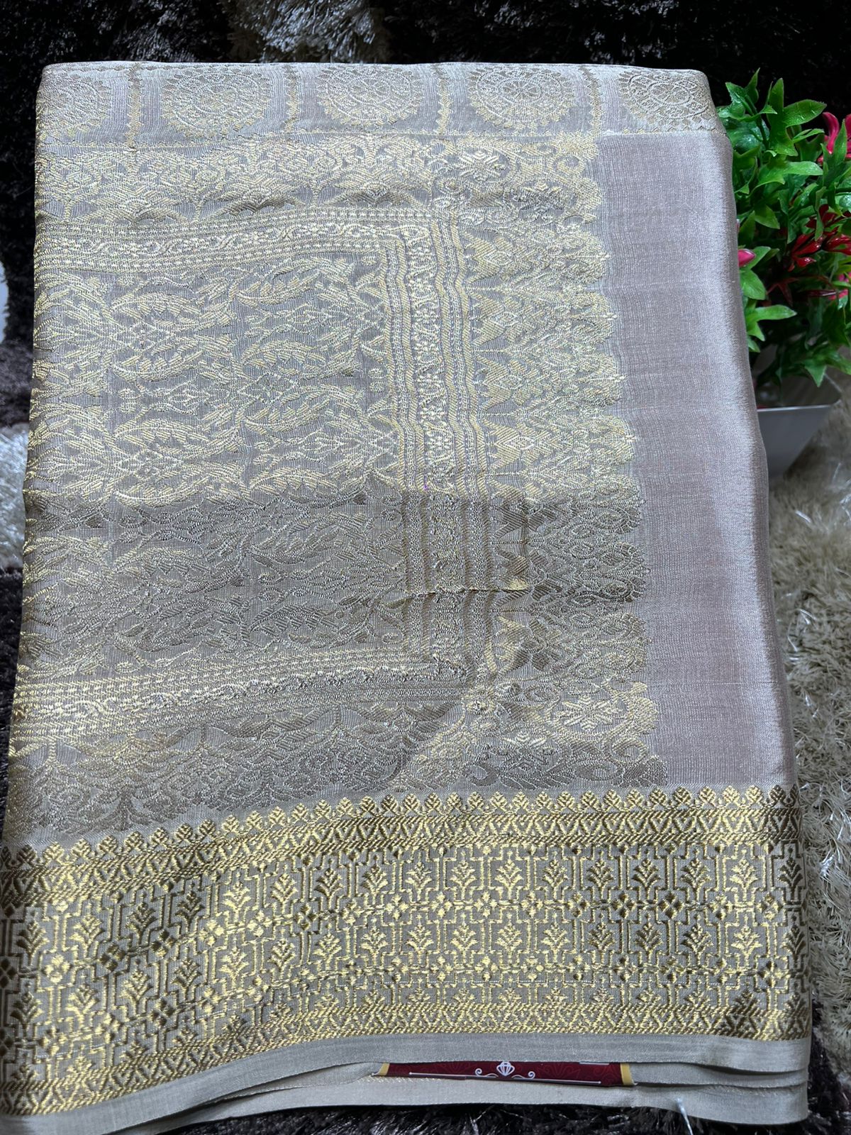 Pure Mysore Silk Saree.