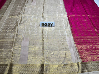 Pure Mysore Silk Saree.