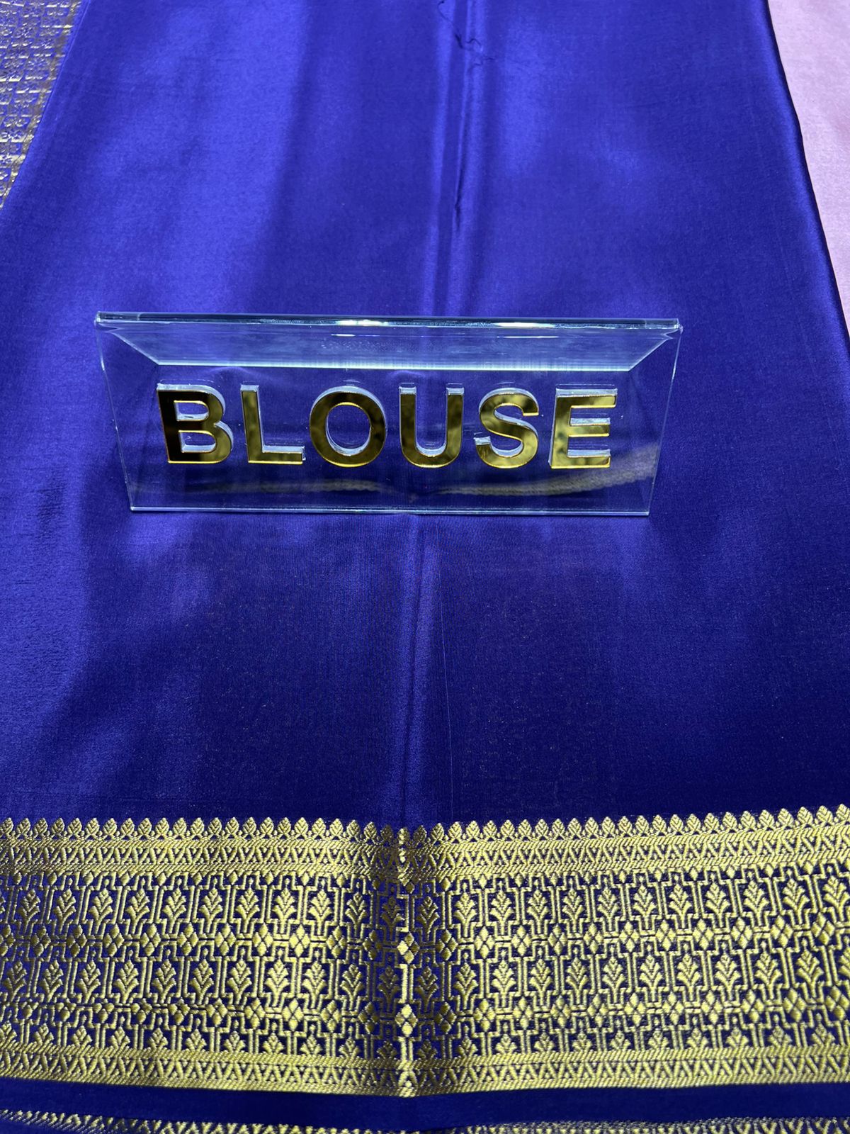 Pure Mysore Silk Saree.