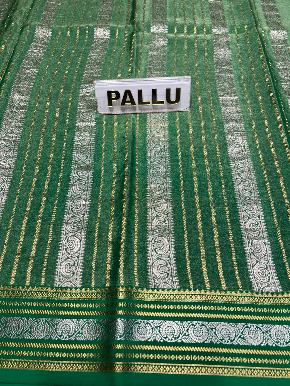 Pure Mysore Silk Saree.