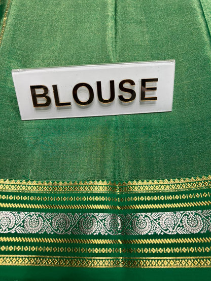 Pure Mysore Silk Saree.