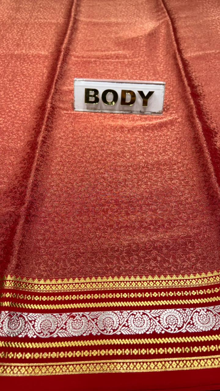 Pure Mysore Silk Saree.